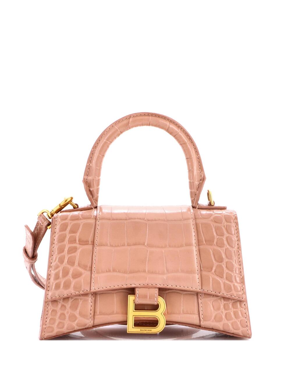 Balenciaga Hourglass Top Handle Bag #366437B15B